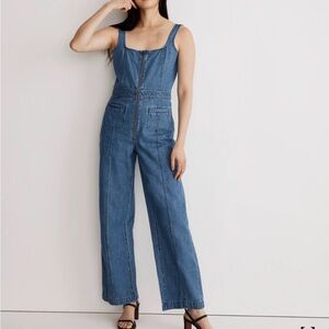 Madewell Women's Blue Denim Overalls